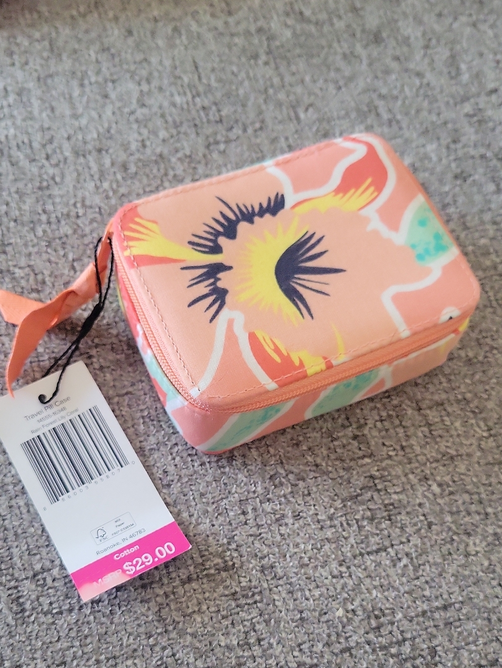 Vera Bradley Travel Pill Case